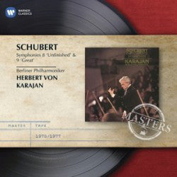 Franz Schubert - Berliner Philharmoniker, Herbert von Karajan : Symphonies 8 & 9 (CD, Comp, RE, RM)