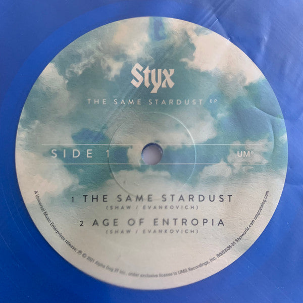 Styx : The Same Stardust EP (12", EP, RSD, Blu)
