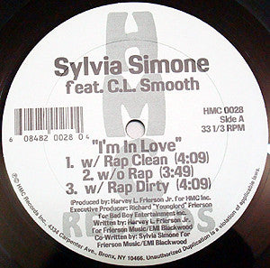 Sylvia Simone feat. C.L. Smooth : I'm In Love (12")