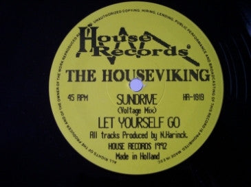 The Houseviking : Second Time E.P. (12", EP)