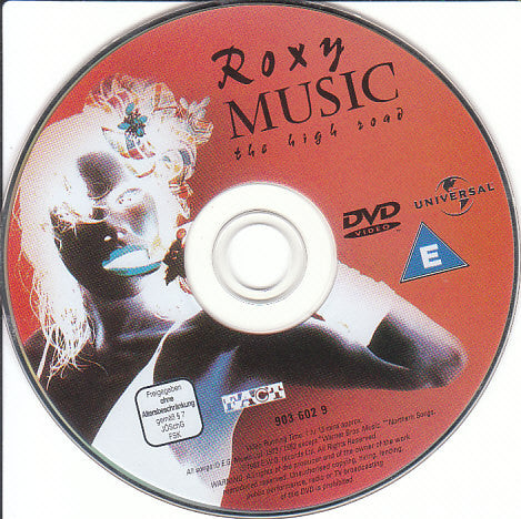Roxy Music : The High Road (DVD, Copy Prot., PAL)