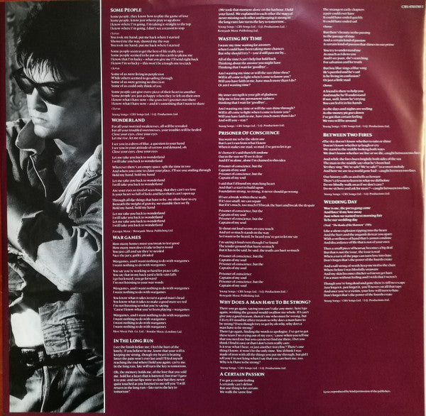 Paul Young : Between Two Fires (LP, Album)