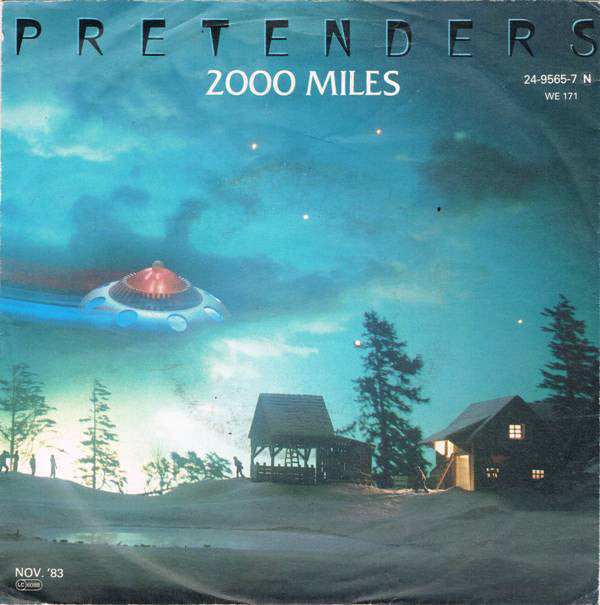 The Pretenders : 2000 Miles (7", Single)