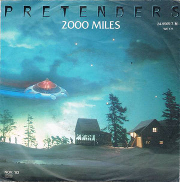 The Pretenders : 2000 Miles (7", Single)