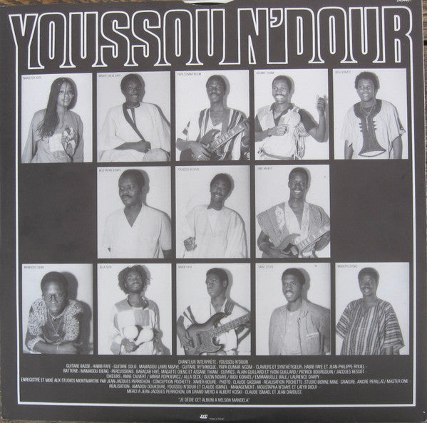Youssou N'Dour : Nelson Mandela (LP, Album)