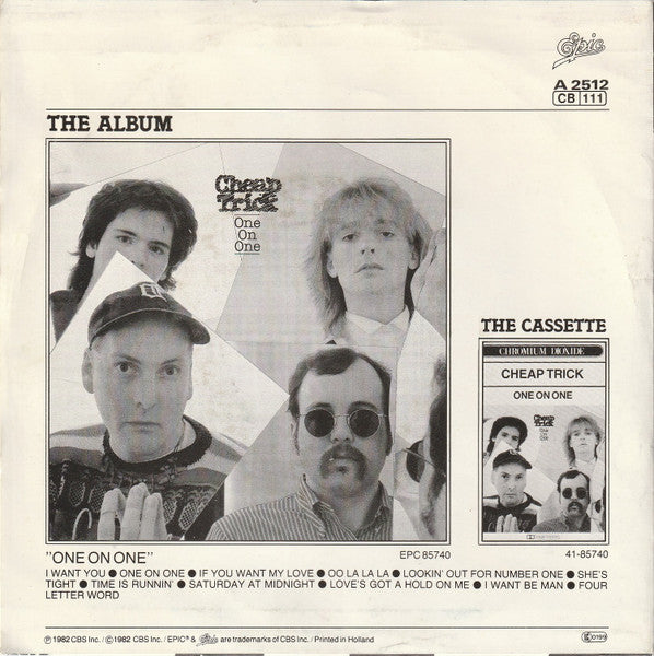 Cheap Trick : I Want You (7", Single)