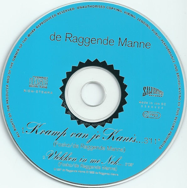 De Raggende Manne : Kramp Van Je Kanis (CD, Single)