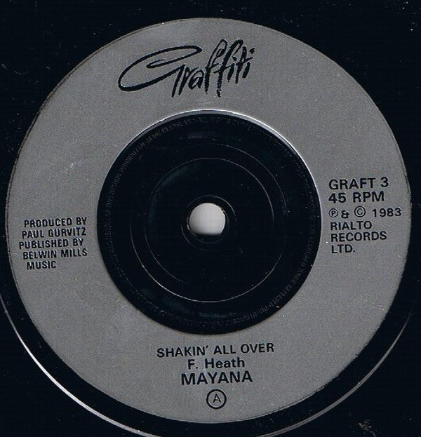 Mayana : Shakin' All Over (7", Single)