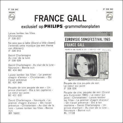 France Gall : Attends Ou Va-T'En (7", Single, Mono)