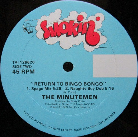 The Minutemen : Return To Bingo Bongo (12")