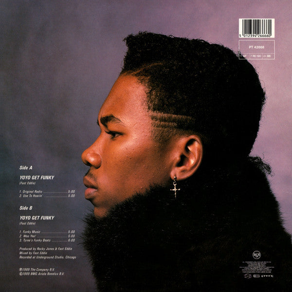 "Fast" Eddie Smith : Yo Yo Get Funky (12")