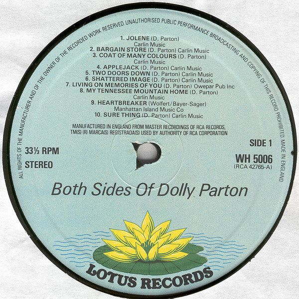 Dolly Parton : Both Sides Of Dolly Parton (LP, Comp)