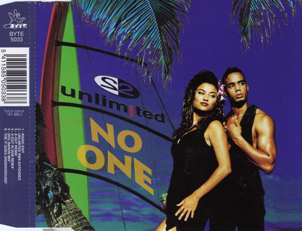 2 Unlimited : No One (CD, Maxi, Ver)