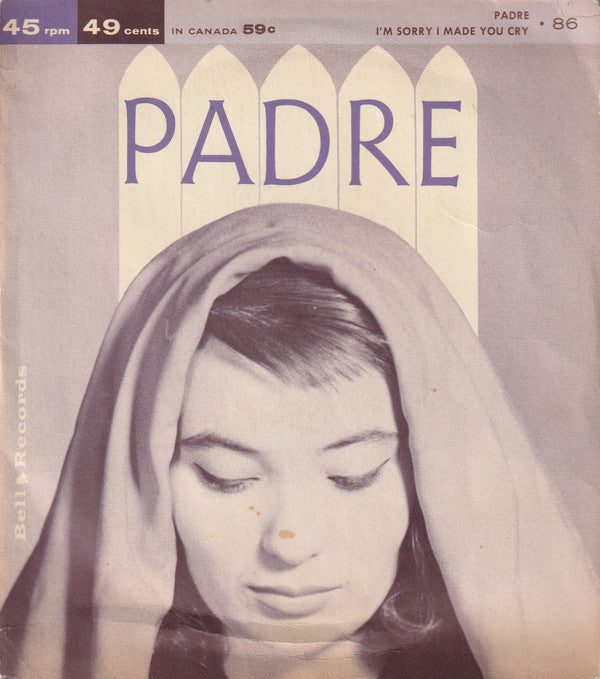 Dottie Evans : I’m Sorry That I Made You Cry / Padre (7")