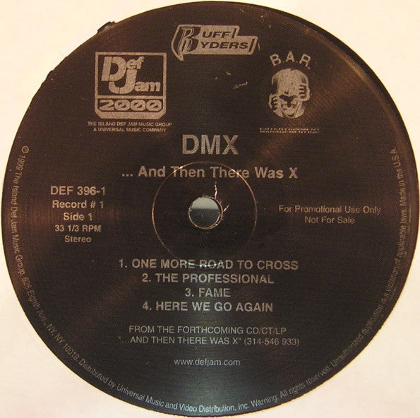 DMX : ...And Then There Was X (2xLP, Promo, Rad)