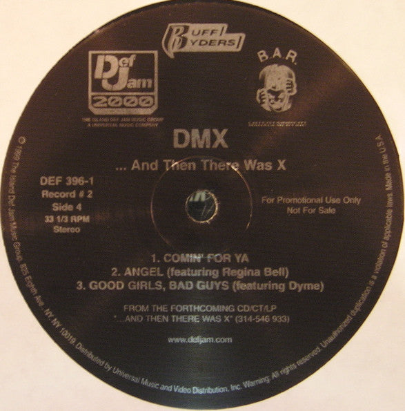 DMX : ...And Then There Was X (2xLP, Promo, Rad)
