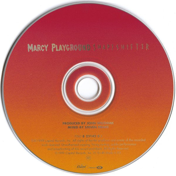 Marcy Playground : Shapeshifter (CD, Album, Enh)