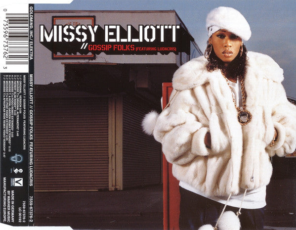 Missy Elliott Featuring Ludacris : Gossip Folks (CD, Maxi)