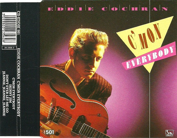 Eddie Cochran : C'Mon Everybody (CD, Single)