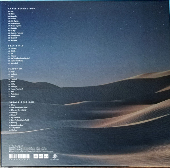 Apparat : Soundtracks (Box, Comp, Ltd + LP, Album, RE + LP, Album, RE + L)