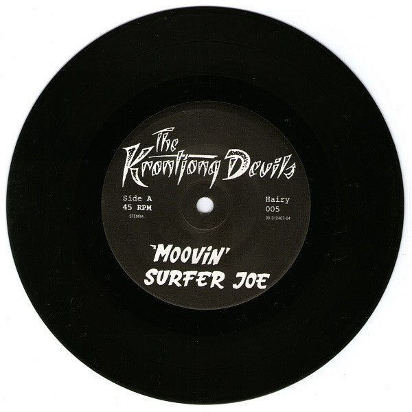 The Krontjong Devils : Moovin With The Krontjong Devils (7", EP)
