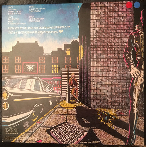 Lou Reed : Lou Reed Live - Take No Prisoners (2xLP, Album, Gat)