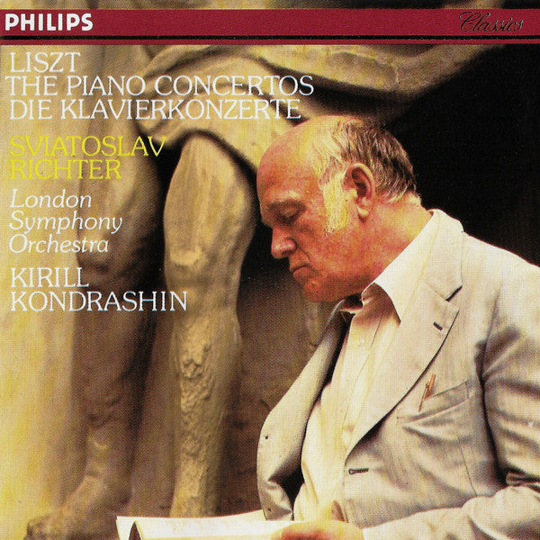 Liszt* ; Sviatoslav Richter, London Symphony Orchestra, Kirill Kondrashin* : The Piano Concertos (CD, RE)