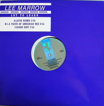 Lee Marrow : Lot To Learn (12")