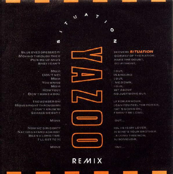 Yazoo : Situation (Remix) (12")