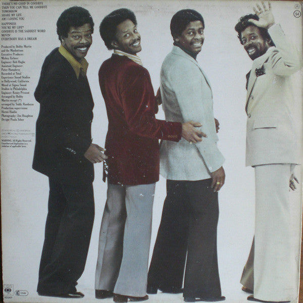 Manhattans : There's No Good In Goodbye (LP, Album)