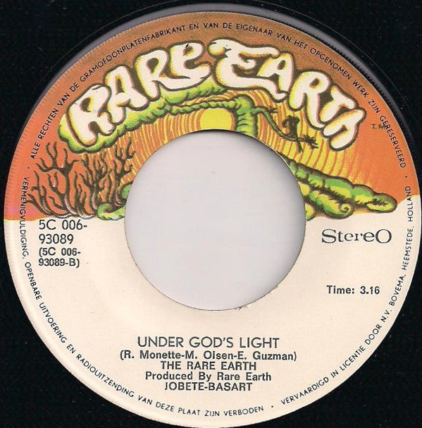 Rare Earth : Hey Big Brother (7", Single)