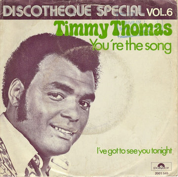 Timmy Thomas : You're The Song (7", Single)