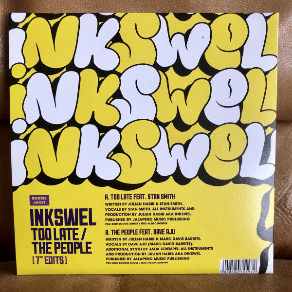 Inkswel : Too Late / The People (7" Edits) (7", Single)