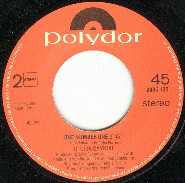 Gloria Gaynor : Let Me Know (I Have A Right) (7", Single)