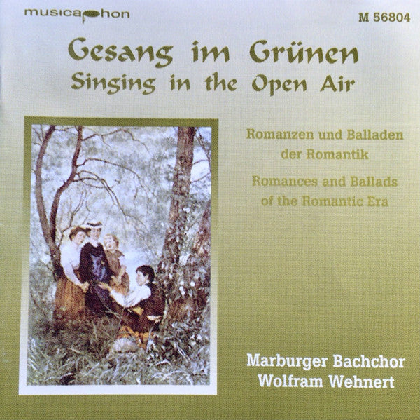 Marburger Bachchor, Wolfram Wehnert : Gesang Im Grünen (CD, Album)