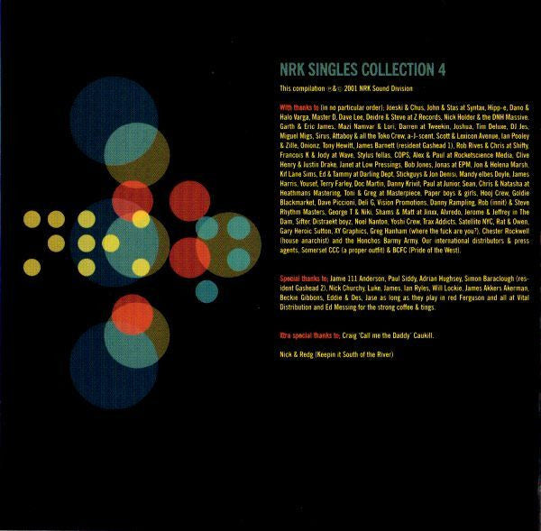 Various / Jamie Anderson : NRK Singles Collection Vol.4 (CD, Comp + CD, Comp, Mixed)