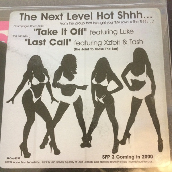 Somethin' For The People : Take It Off / Last Call (12", Promo)