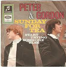 Peter & Gordon : Sunday For Tea (7", Single)