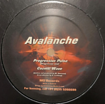 Avalanche (4) : Progressive Pulse (12")