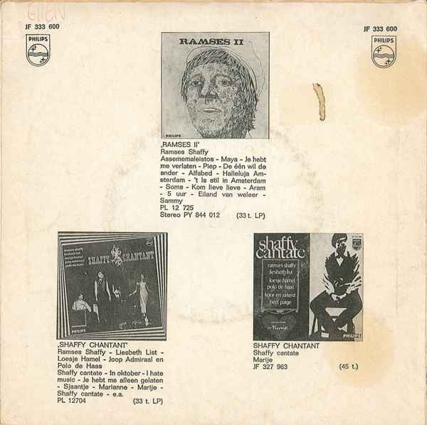 Ramses Shaffy : Sammy / 5 Uur (7", Single, Mono)