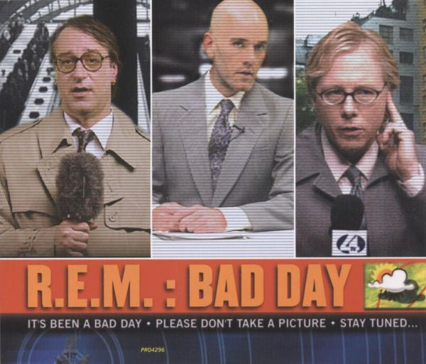 R.E.M. : Bad Day (CD, Single, Promo)