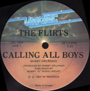 The Flirts : Calling All Boys / Passion (12")