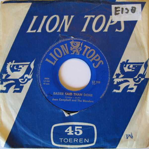 Jean Campbell And The Blenders : Da Doo Ron Ron (7")