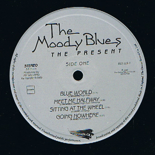 The Moody Blues : The Present (LP, Album, Gat)
