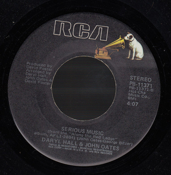 Daryl Hall & John Oates : It's A Laugh (7", Single, Ind)