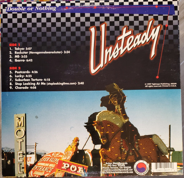 Unsteady : Double Or Nothing (LP, Album)