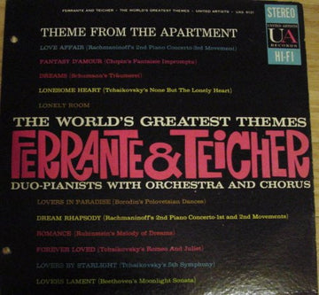 Ferrante & Teicher : The World's Greatest Themes (LP, Album)