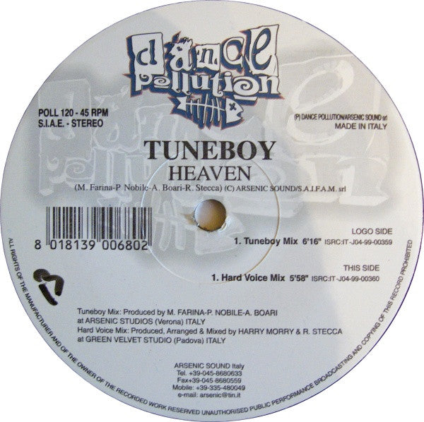 Tuneboy : Heaven (12")