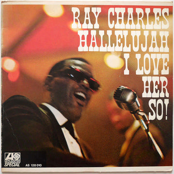 Ray Charles : Hallelujah I Love Her So (LP, Album, RE)