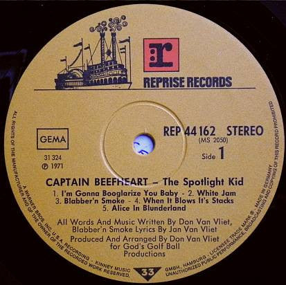 Captain Beefheart : The Spotlight Kid (LP, Album)
